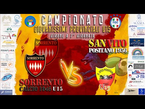 7^ Campionato Provinciale U15 2025-2026 SORRENTO U15 vs SAN VITO POSITANO U15 del 22-11-2025