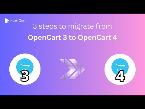 Migrate OpenCart 3 to OpenCart 4 in 3 simple steps