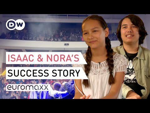 Singing siblings Isaac and Nora take South America by storm