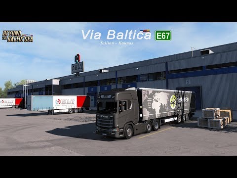 ETS2 1.34 - Via Baltica Road - Tallinn to Kaunas - Beyond the Baltic Sea