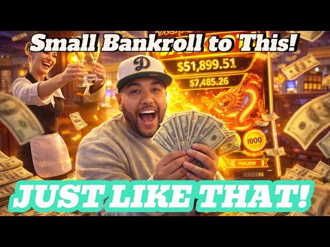 24 Hours, $500 - $1,000 Can I turn a small bankroll into a major jackpot?