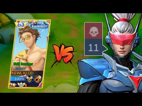 CLAUDE VS SABER! THE MOST FEARED ASSASSIN FOR MARKSMAN USERS!