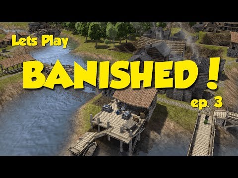 Lets Play BANISHED - ep. 3 - Starvation!