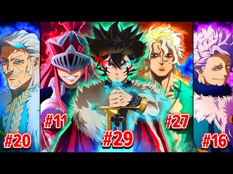 Asta The 29th Wizard King - All 7 Wizard King's Powers & Entire Story Explained | Black Clover