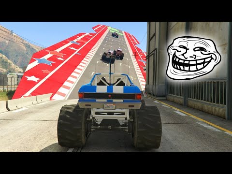 LA CARRERA TROLL MAS INCREIBLE DE GTA 5 ONLINE