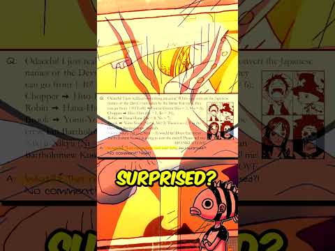 THE GREATEST ONE PIECE THEORY ON ODA'S DESK #anime #onepiece #onepieceedit #gear5 #animeshorts