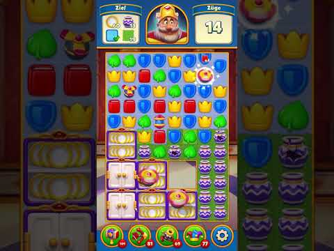 Royal Match Level 887 [Gameplay] [normal speed | optimized for smartphones]