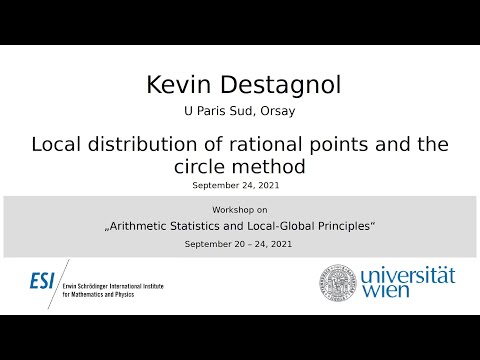 Kevin Destagnol - Local distribution of rational points and the circle method