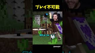 プレイが不可能なマイクラ
