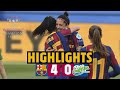 HIGHLIGHTS | Barça 4–0 Fortuna Hørring | Huge step towards quarters