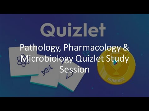 Pathology, Pharmacology & Microbiology 101 I Quizlet Review Questions I Study With Me #1