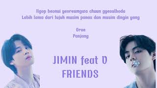 Download lagu JIMIN feat V BTS ~ FRIENDS (Lirik dan Terjemahan Sub Indo) mp3