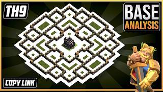 ULTIMATE TH9 HYBRID/TROPHY Base 2026! | Town Hall 9 (TH9) Hybrid Base Design – Clash of Clans (COC)
