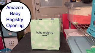 2023 Amazon Welcome Baby Registry Box Unboxing & Review