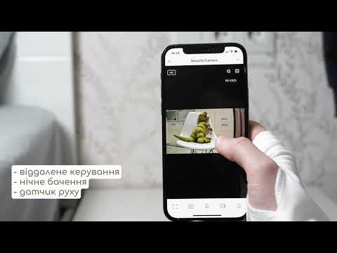 Видеоняня Swan Home Smart Eye V2.0 вебкамера ночного видения видео няня датчик wifi камера наблюдения белая - фото 1 - id-p1872114346