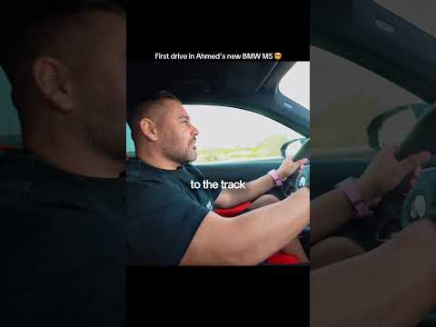 AHMED TEST DRIVES HIS BRAND NEW BMW M5😱💥