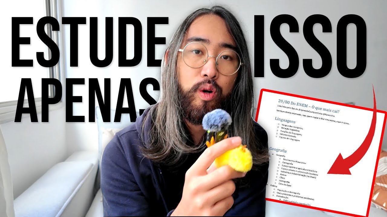 O que mais cai no ENEM - (#desafiodaescada)