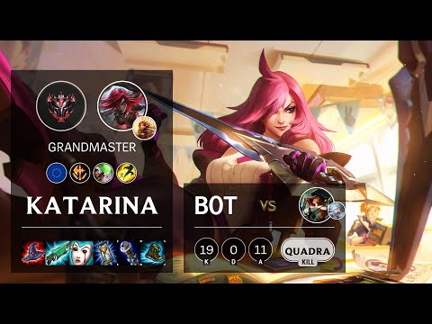 Katarina Bot vs Miss Fortune - EUW Grandmaster Patch 10.22