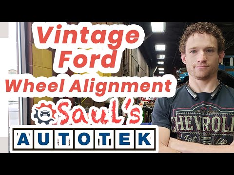 Who does the best wheel alignment on a Vintage 1965 Ford Mustang in Denver? Saul's AUTOTEK