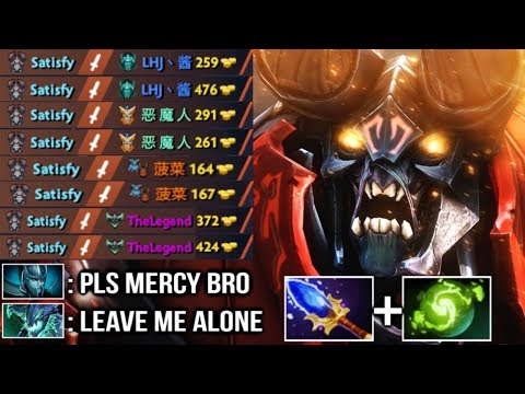 How To Counter Magic Team + PA! Epic Pro Scepter Doom Crazy Teamwork Gameplay 40% Burn 7.21 Dota 2