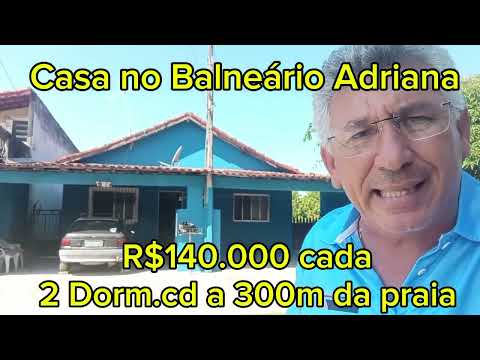 Casa no Baln. Adriana Ilha Comprida litoral sul de SP - R$140.000,00 a 300m da praia 
