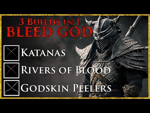 RL 125 OP Samurai Bleed God 3 Builds in 1 Min/Maxed with Real Math | Elden Ring Patch 1.08