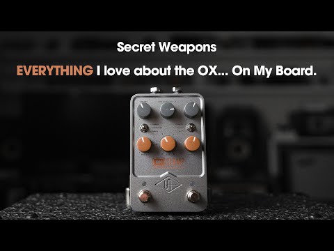The Solution I've NEEDED for my preamps! Introducing the UA Ox Stomp | Secret Weapons Demo & Review