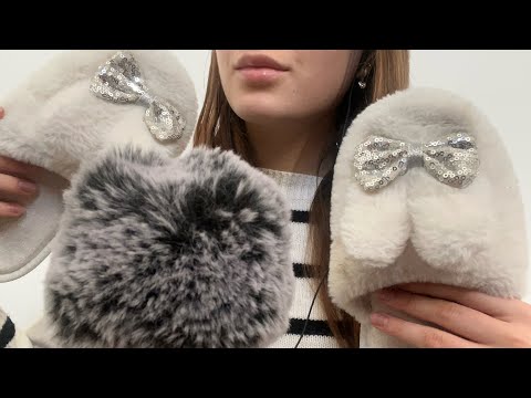 ASMR SUOMI | Katsojan toive: ääniä tohveleilla💓