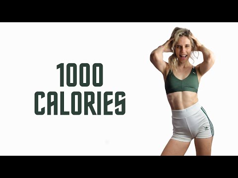 BURN 1000 CALORIES - ULTIMATE HIIT CARDIO WORKOUT AT HOME - ALL STANDING - NO REPEAT - FAT BURNING