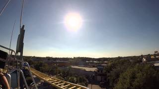 Rockstar Spinning Coaster Fun Spot Kissimmee, FL GoPro POV HD 1080p 60FPS