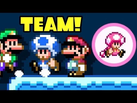 Super Mario Maker 2 Multiplayer Co-Op Online