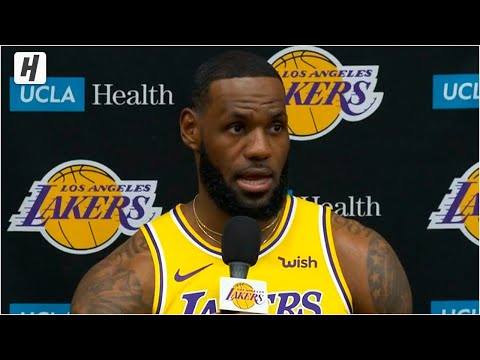 LeBron James Full Press Conference Interview | 2019 NBA Media Day | Lakers