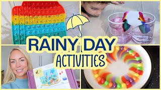 10 RAINY DAY ACTIVITIES + HOW TO ENTERTAIN KIDS | Emily Norris AD