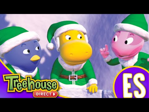 Los Backyardigans | Los duendes de acción salvan la noche buena 🎄