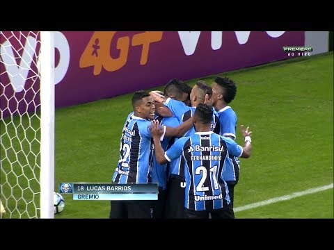 2º Gol de Barrios, Grêmio 3 x 1 Ponte Preta - Brasileirão 16/07/2017 [HD]