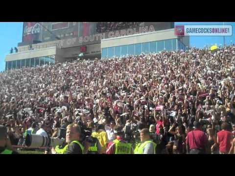 "Sandstorm" before kickoff - South Carolina Gamecocks