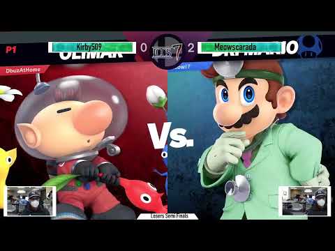 ICCS 7 Losers Semis: Kirby509 (Olimar) vs. Meowscarada (Dr. Mario)