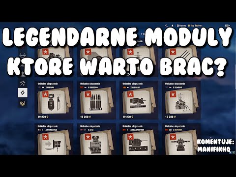 LEGENDARNE MODUŁY - Które warto wziąć? | World of Warships