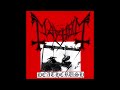 Mayhem Deathcrush Full Album 1987