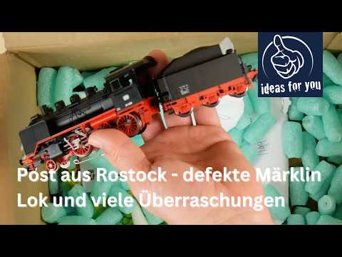 Disaster - The small Märklin model locomotive BR24 from set 29244 is a total loss - help is on th...