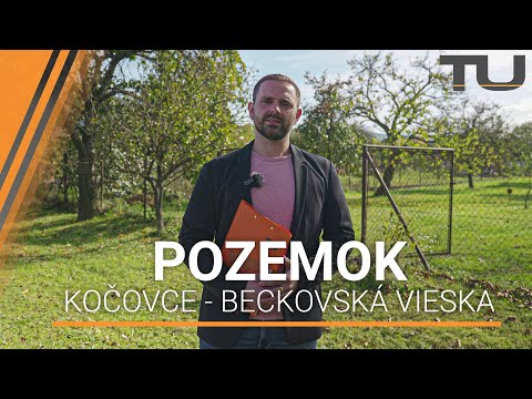 POZEMOK NA PREDAJ - Kočovce/Beckovská Vieska