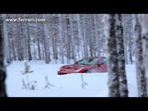 Ferrari FF on ice