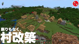 [雑談]夫婦マイクラ  武留と舞のマインクラフト ～勝手に村改築～