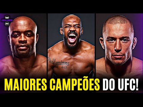 OS 10 MAIORES CAMPEÕES DA HISTÓRIA DO UFC!