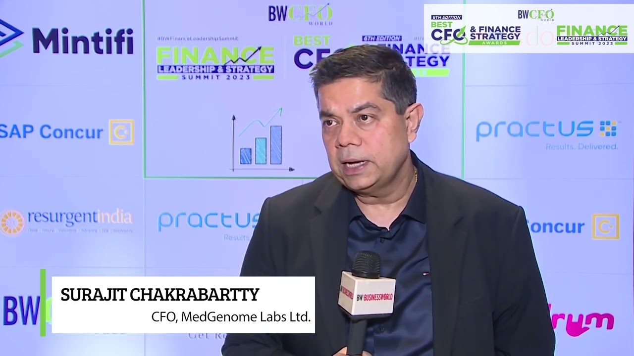 In Talks With Surajit Chakrabartty , Winner of Best CFO for Medium Enterprise - Silver
