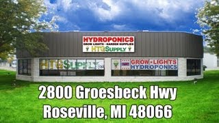 preview picture of video 'ROSEVILLE MICHIGAN HTGSUPPLY HYDROPONICS GROW SHOP DETROIT AREA STORE'