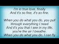 Syleena Johnson - All Of Me Lyrics
