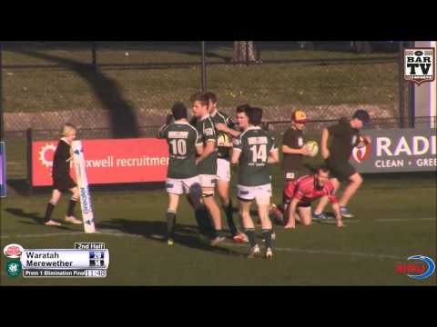 2014 NHRU Elimination Final Premier 1 Highlights - Waratah v Merewether Carlton