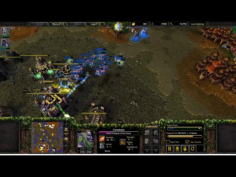Warcraft III League 2022 Sep20 Jens(N) v Darkness(U) Game 2 MAPS- Autumn Leaves V2.0