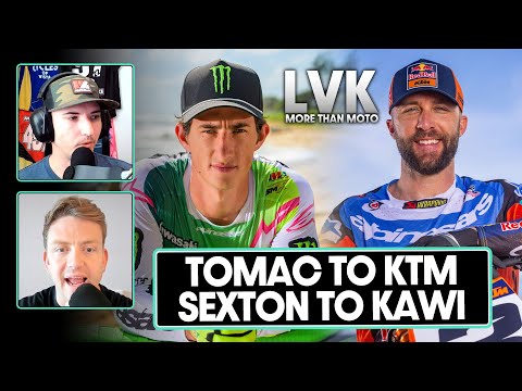 OFFICIAL: Eli Tomac Joins KTM, Chase Sexton Joins Kawasaki | Lewis vs. Kellen: More Than Moto Ep. 80